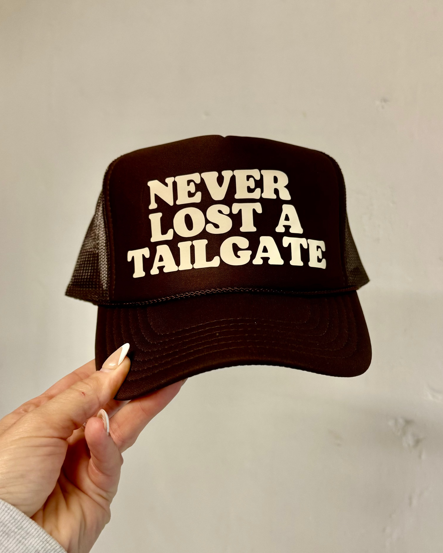 Never Lost a Tailgate Trucker Hat