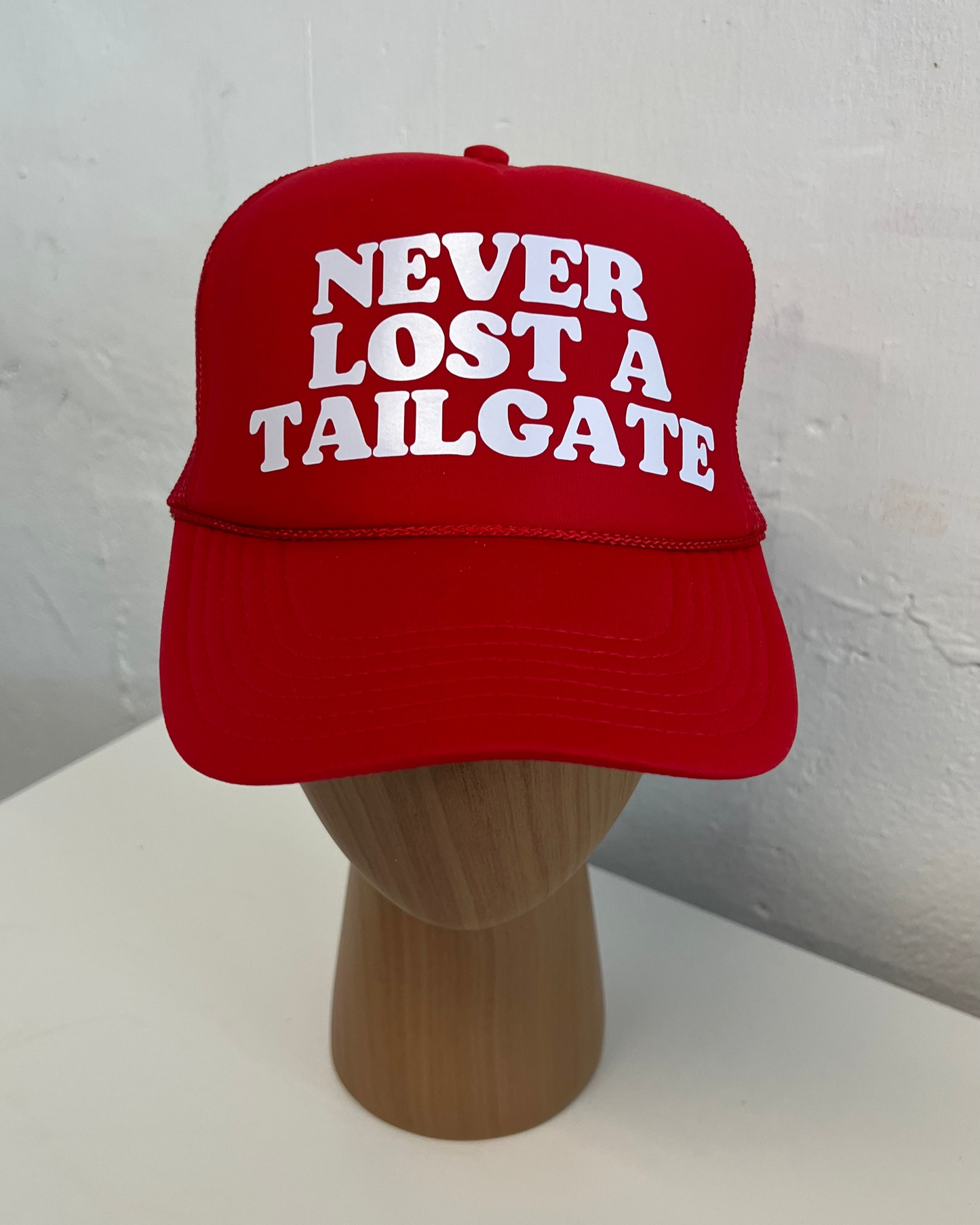 Never Lost a Tailgate Trucker Hat