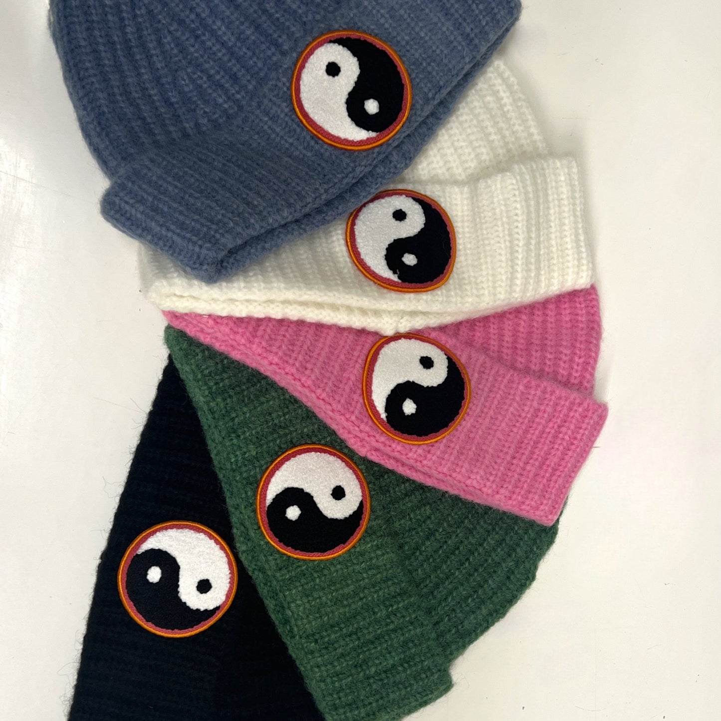 Yin Yang Oversized Beanie