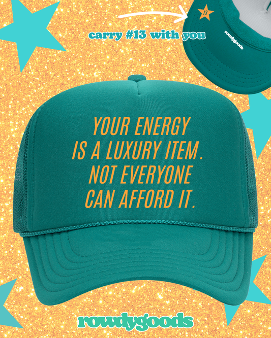 Energy is a Luxury Trucker (with Easter Egg)