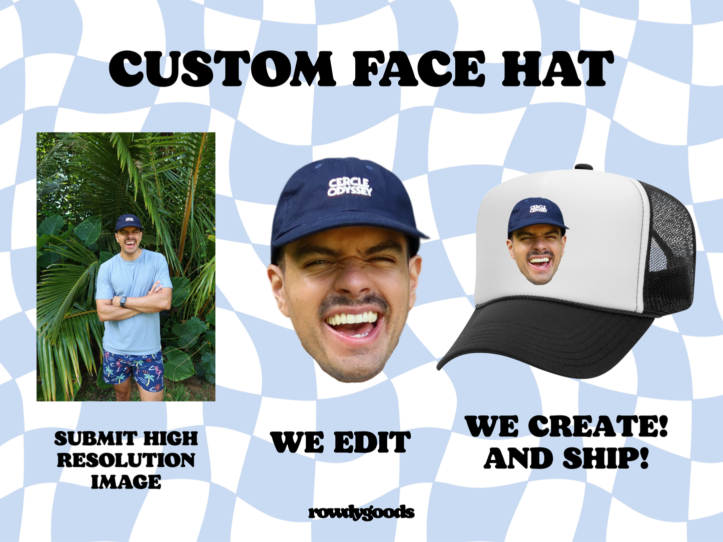 Custom Face Hat