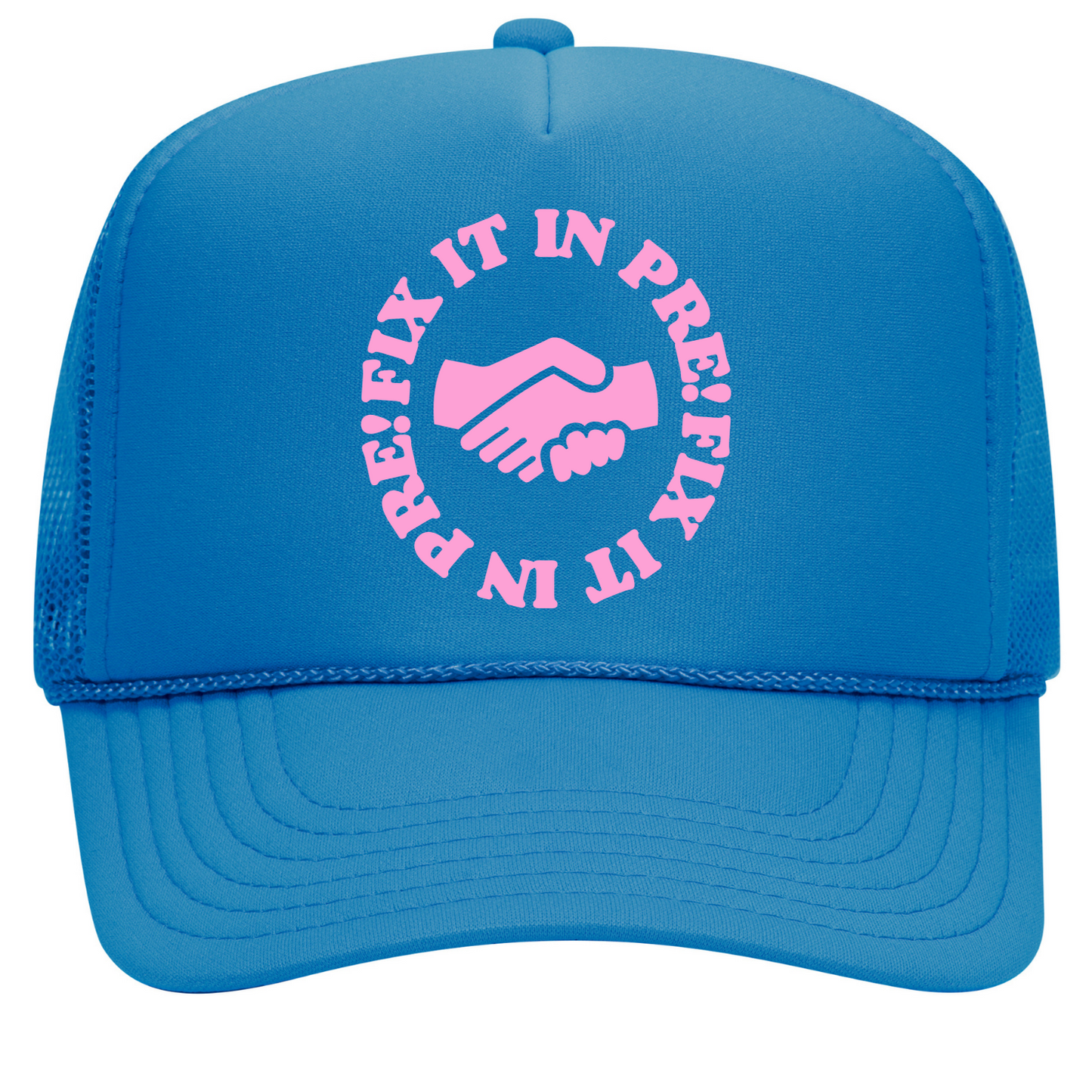 Fix It In Pre! Circle Trucker Hat