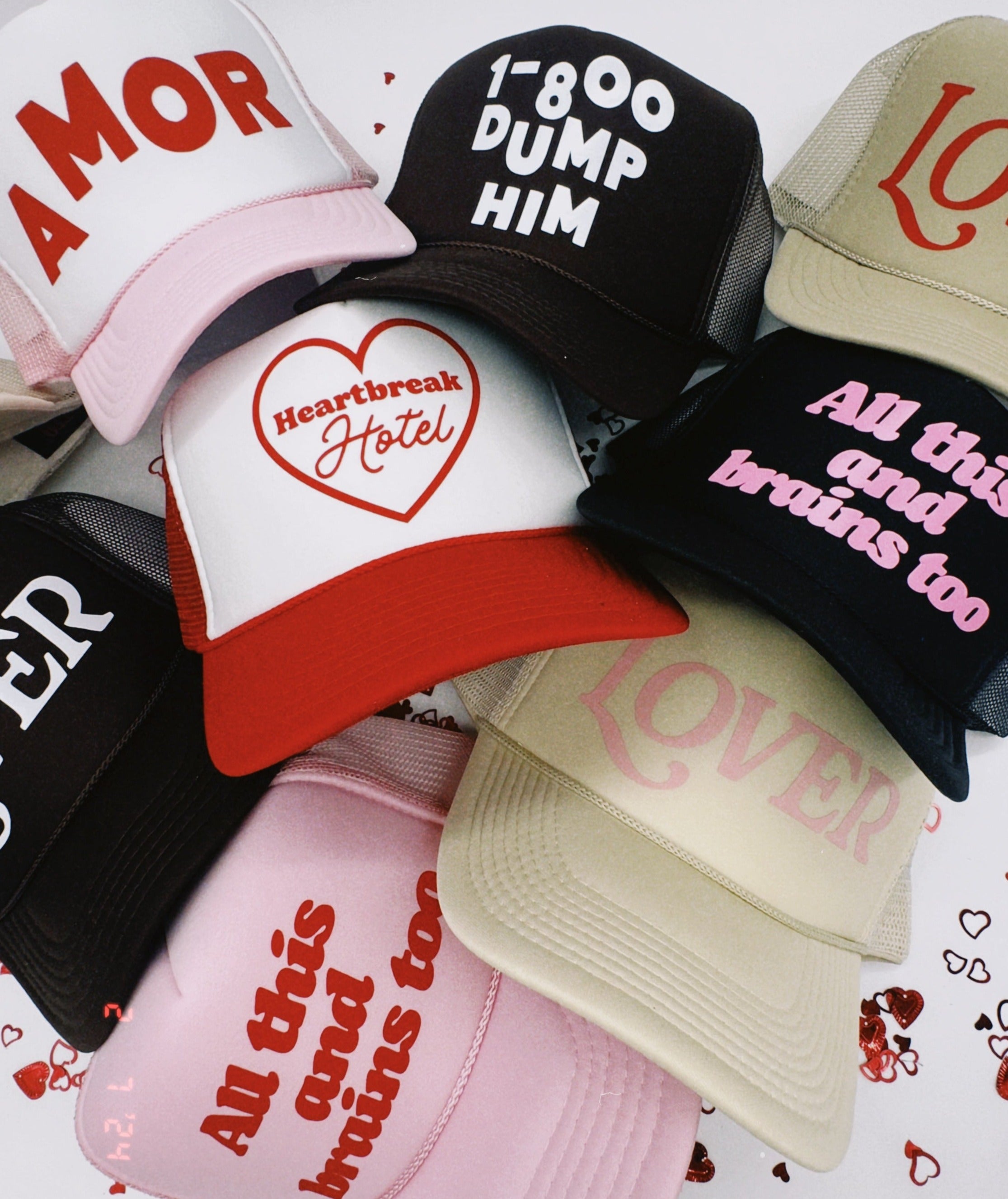 【ThreeTimes】 Heart cap Dropping the restock this Valentine's Day❤️ New Era x