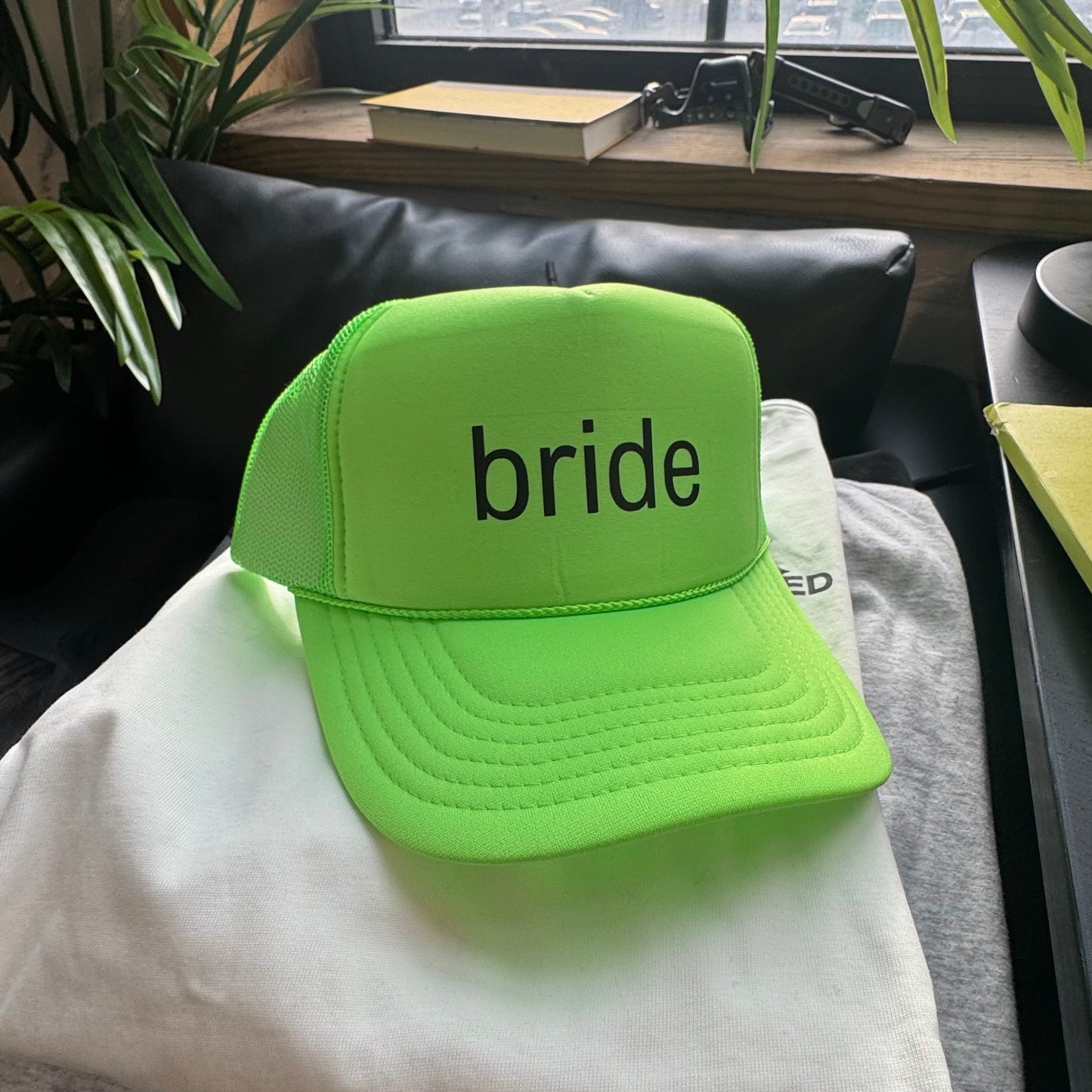 brat trucker hat (customizable)