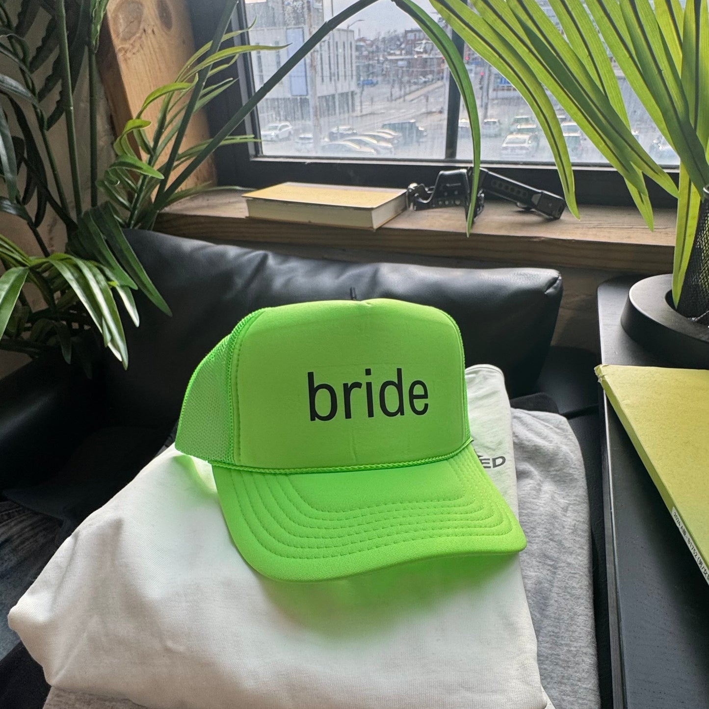 brat trucker hat (customizable)