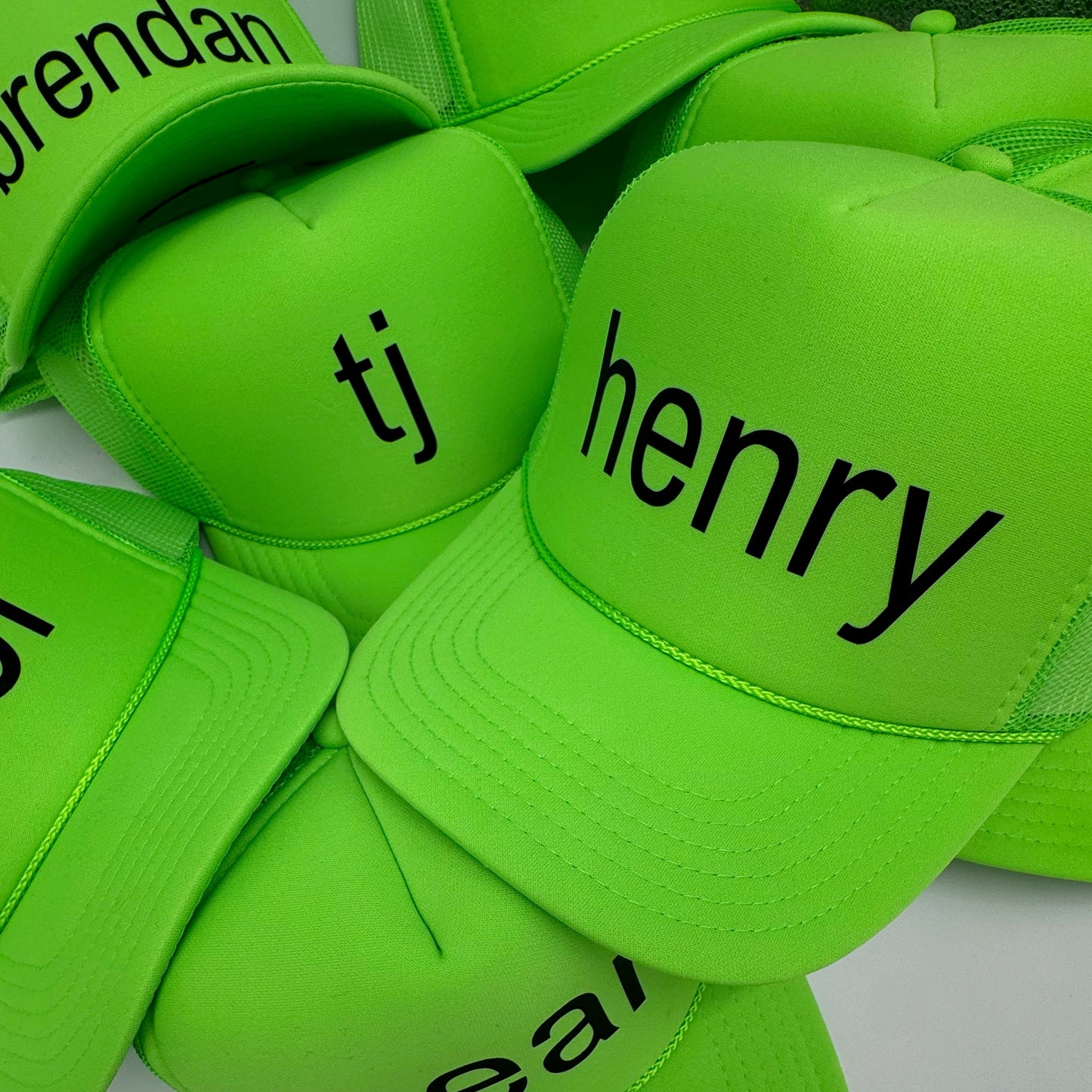 brat trucker hat (customizable)