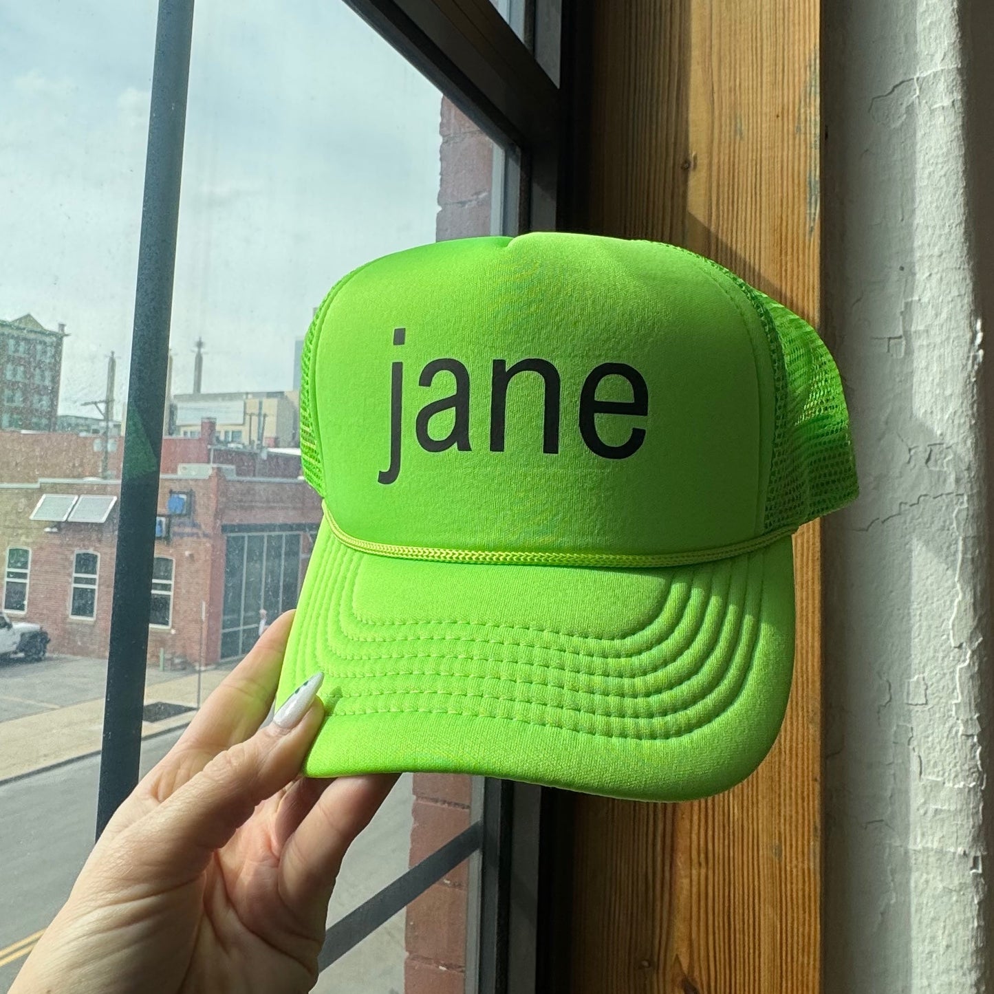 brat trucker hat (customizable)