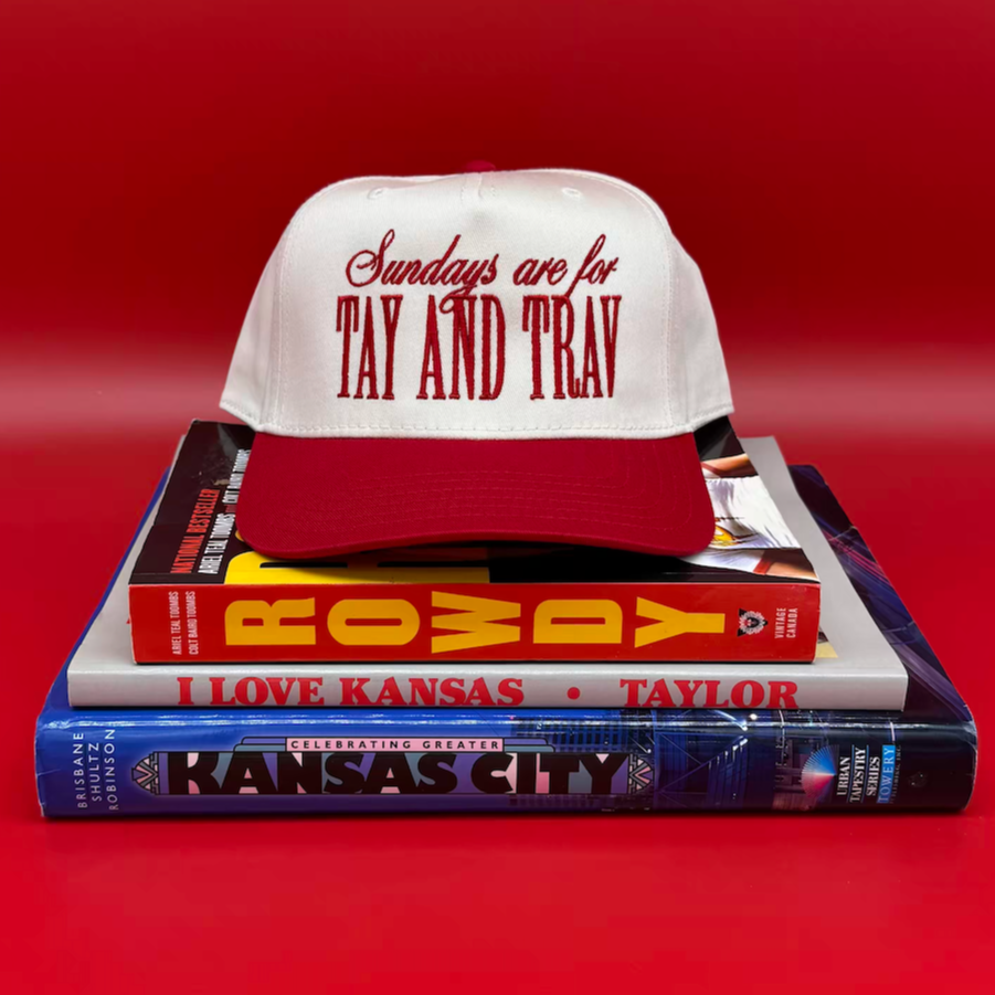 Sundays are for Tay and Trav Vintage Trucker