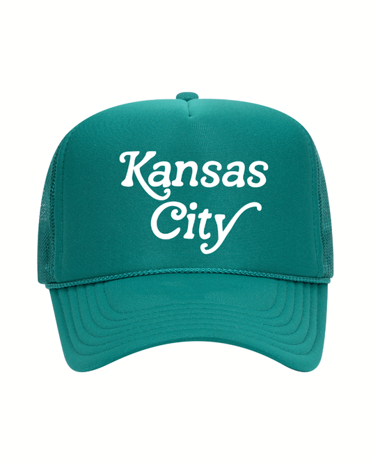 Classic KC  Teal Trucker